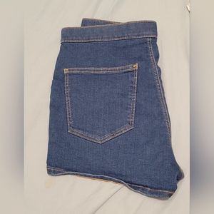 EUC Topshop Joni High Waisted Shorts